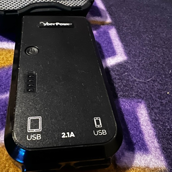 🔥Altec Lansing mini blue tooth speaker,cord and Cyber Power charge pack 2.1A🔥 - Picture 5 of 5